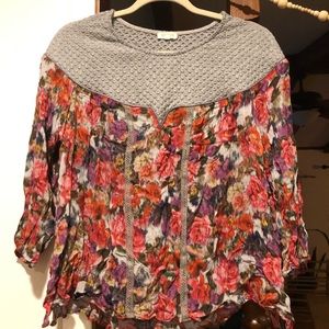 Light Water color top